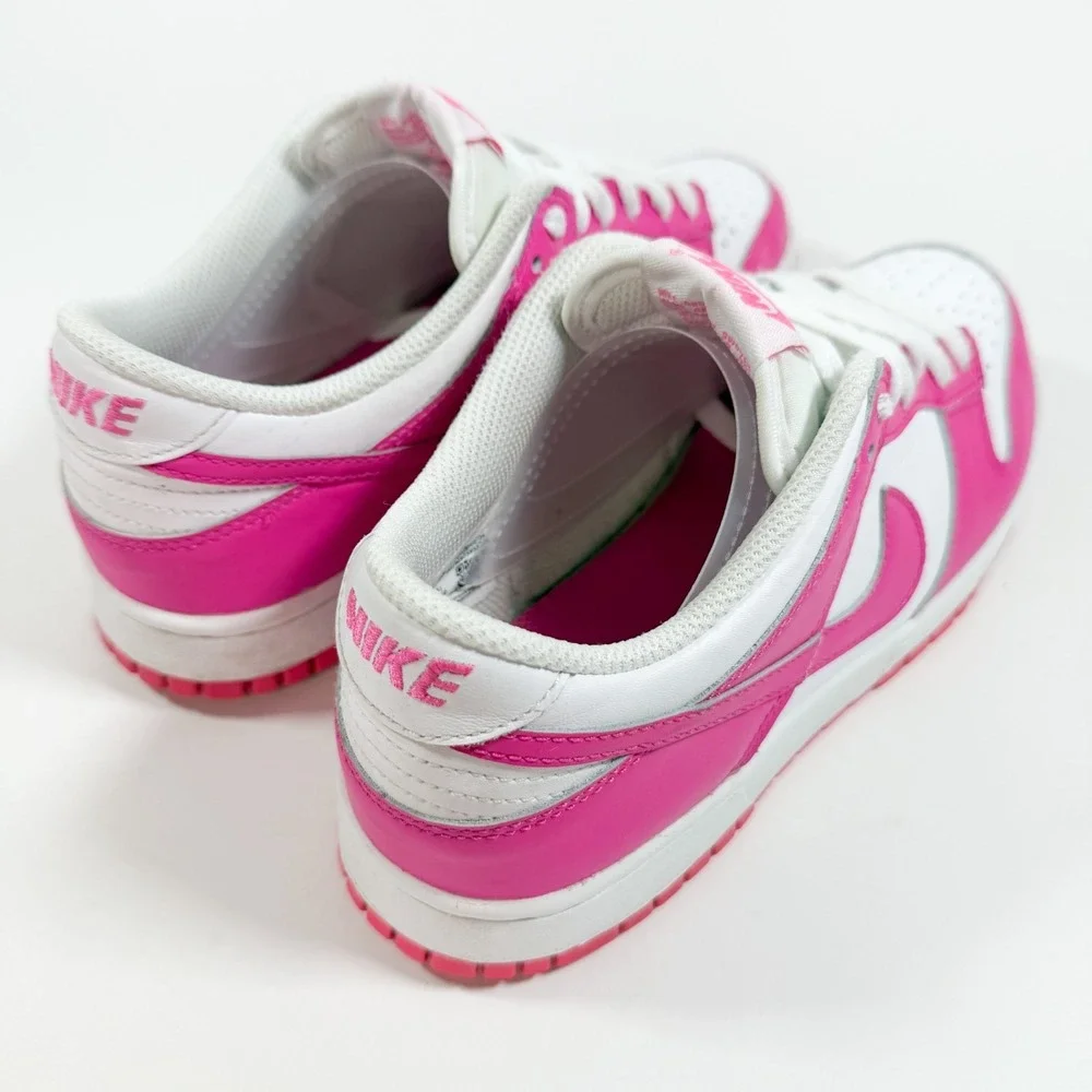 Nike Dunk Low GS Pink White FB9109-102 Youth 6Y Womens‎ 7.5 Sneakers